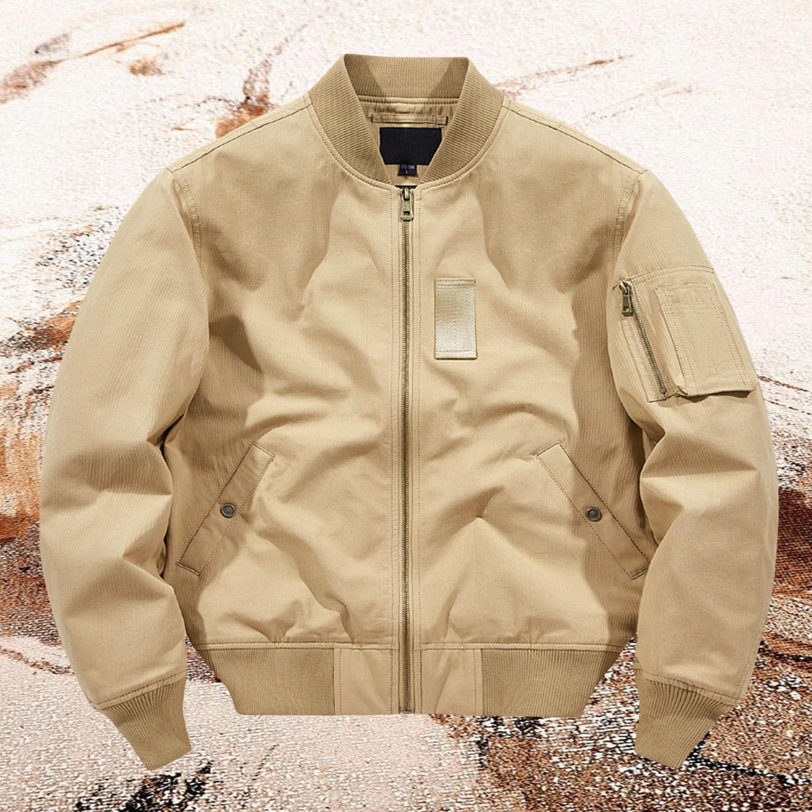Giacca Primaverile Uomo Elegante, Giacca Bomber da Uomo, Estive Casual Leggero Giacche Bomber Militare Full Zip Sport Baseball Giacca a Vento Giubbotto Estivo Giacca da Uomo Comodo Varsity Giubbotto