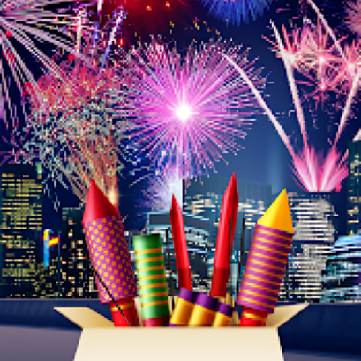 Fireworks Games Cracker 3D 2024 Fireworks Simulator DIY Games