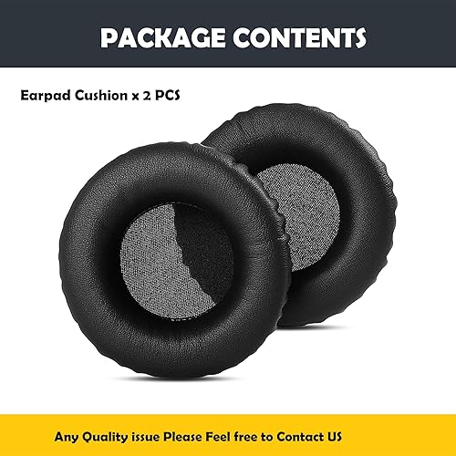 Miniatura 5 de Almohadillas de repuesto de alta calidad compatibles con Philips SBC-HM450 SHB5500 SHL8805 almohadillas para auriculares con piel de proteína más