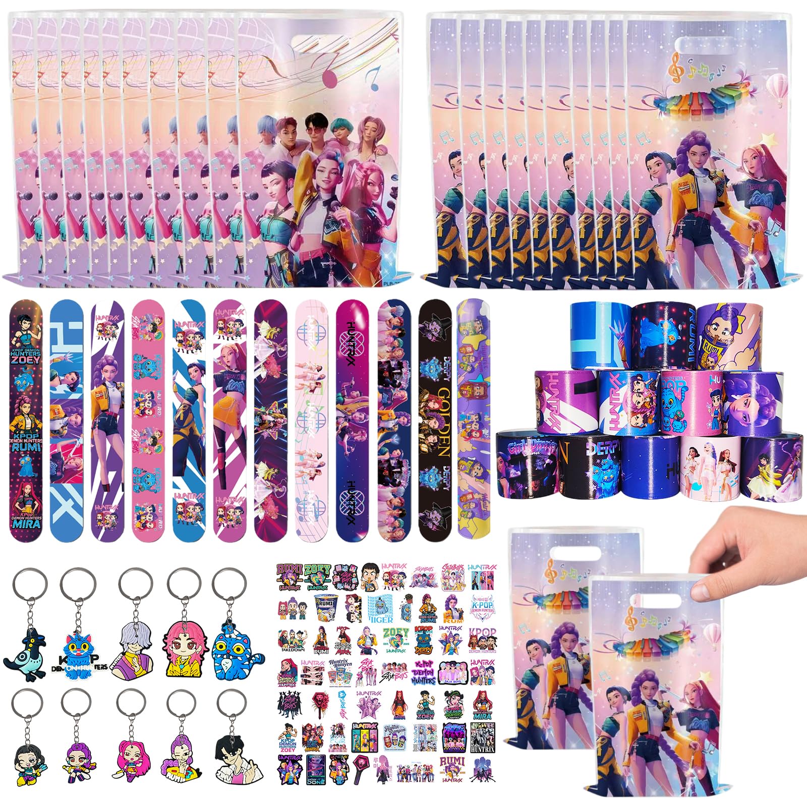 AnnuzoQ Geburtstags-Party-Set – Farbenfrohes Geschenk für Geburtstage