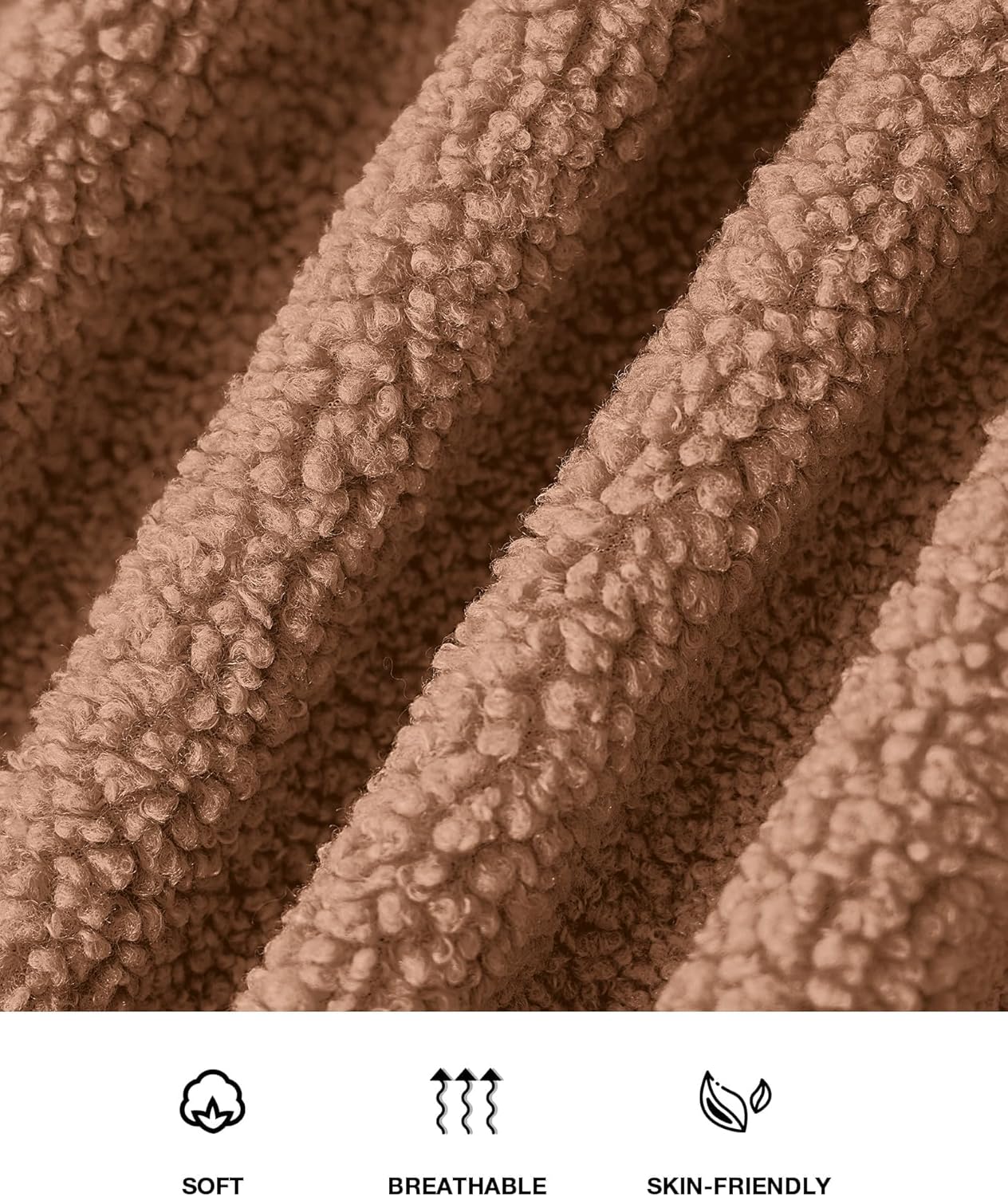 BTFBM Women Winter Faux Fur Coats 2026 Lapel Long Sleeve Fuzzy Fleece Outerwear Button Down Sherpa Jackets Fall Outfits - Image 5