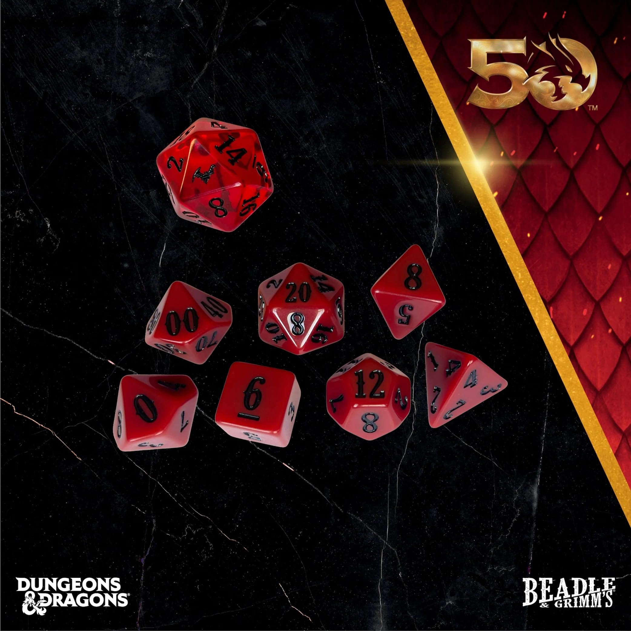 Beadle & Grimms - D&D Classic Module Dice Set - Ravenloft