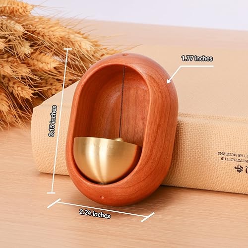 Miniatura 5 de Shopkeepers Campana para apertura de puerta, timbre magnético para negocios, adornos únicos de oficina y decoración colgante para entrada,