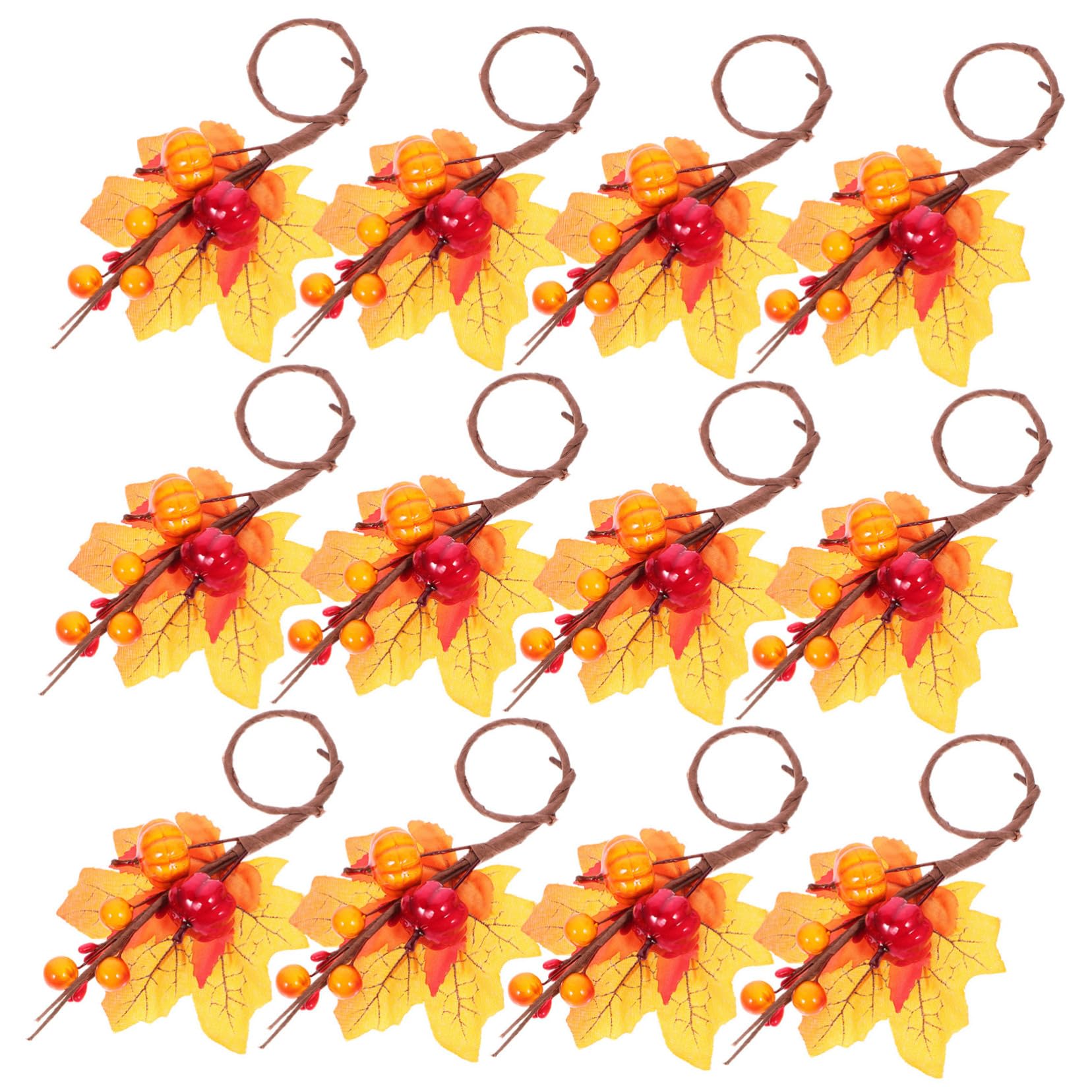 Alipis 36stücke Teiliges Napkin Mit Herbstblatt-Design Tischdekoration Für Thanksgiving Hochzeiten Und Festlichkeiten
