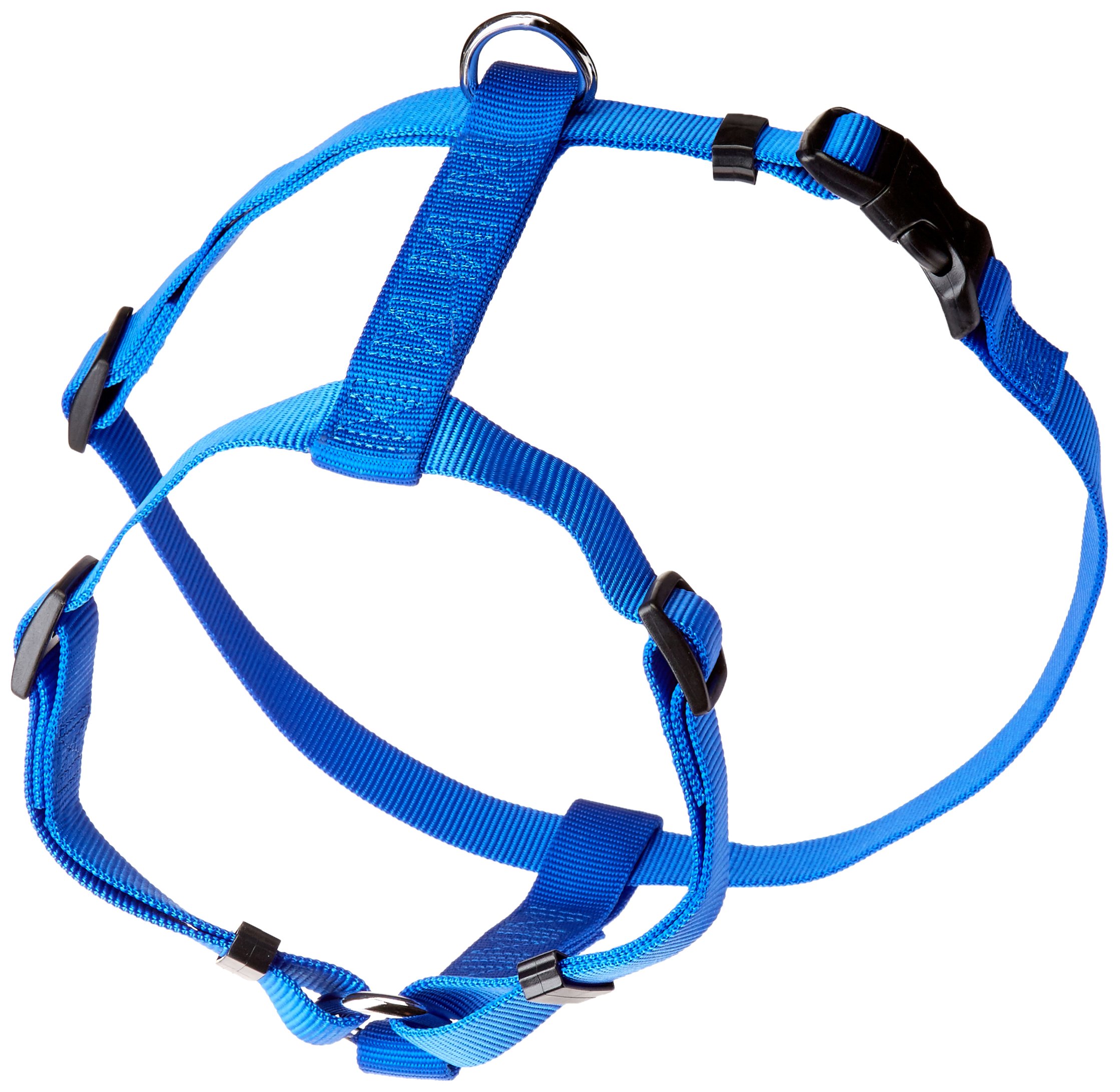 Harnais pour chien bleu taille L réglable avec attache rapide grand chien KWIK Klip