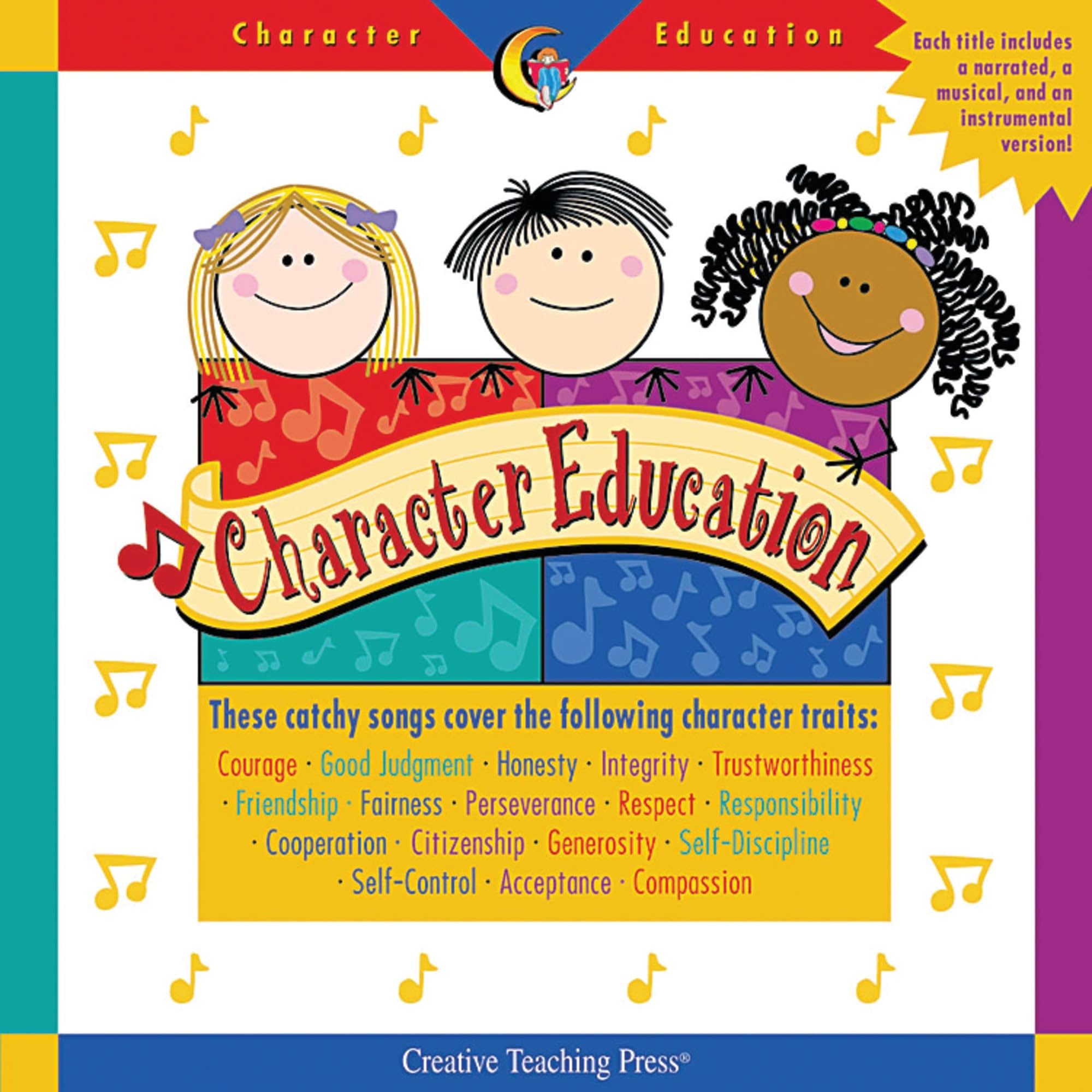 Creative Teaching Press - Character Eduaction Compact Disc