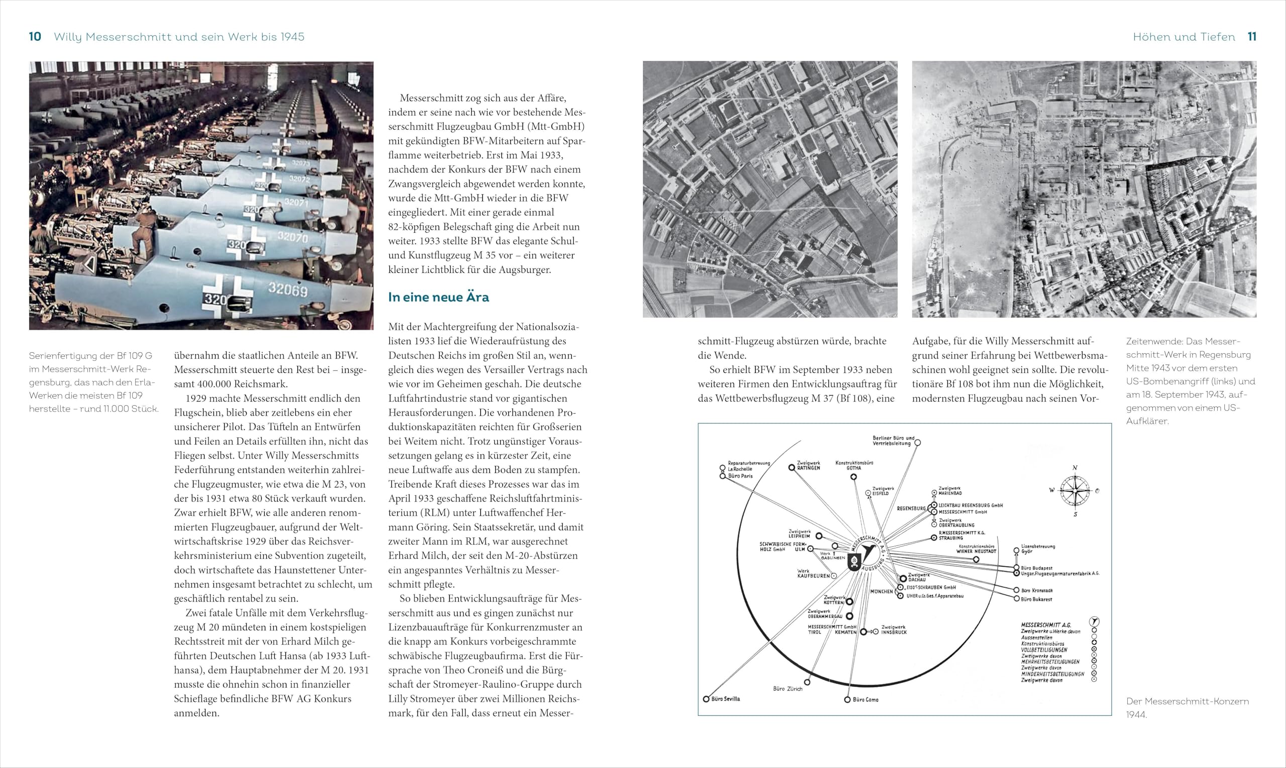 Flugzeug Typenatlas – Das große Messerschmitt Flugzeugbuch: Willy Messerschmitt & seine legendären Konstruktionen. Alle Flugzeuge der Firma Messerschmitt in einem Band - von der Bf 109 bis zur Me 262