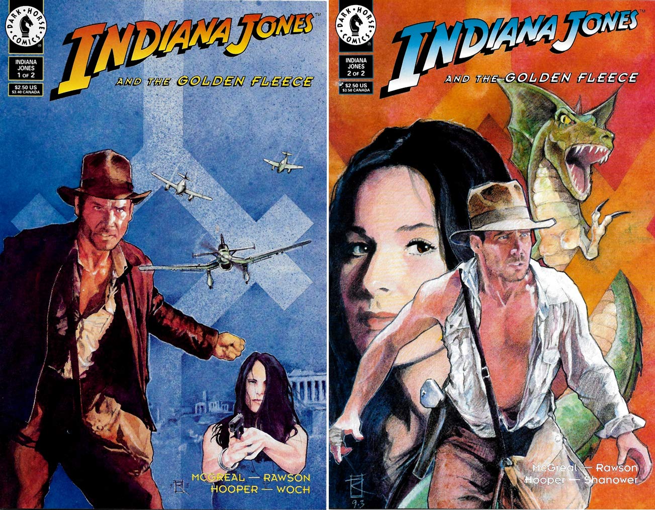 Amazon.com: Indiana Jones and the Golden Fleece #1-2 - Complete Limited  Series (Dark Horse Comics 1994) 2 Comics : Movies & TV