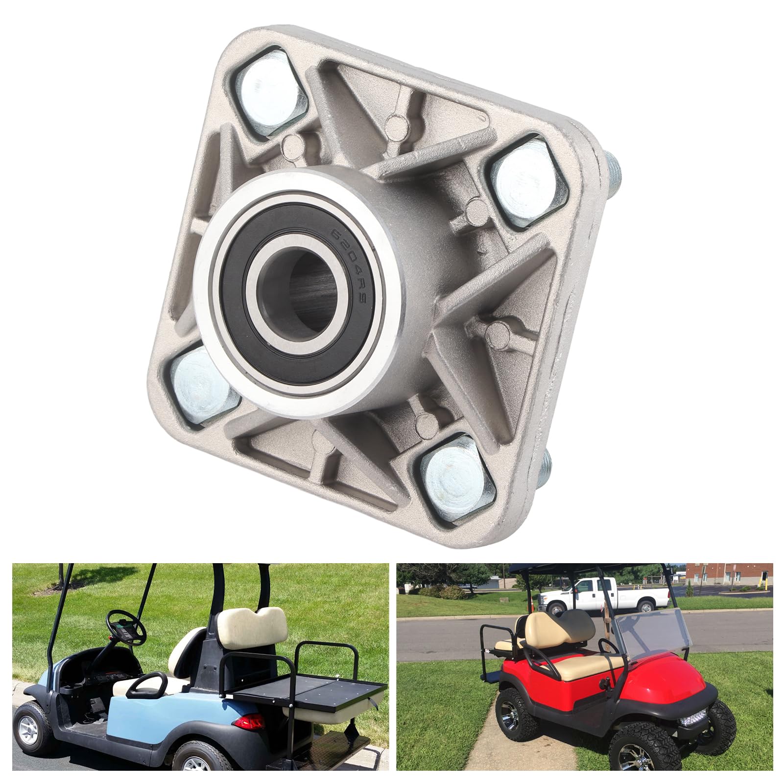Front Wheel Hub Assembly, Ersatz für Club Car DS Precedent Gas Electric Modelle, Radnabe 102357701 für 2003 und neuer