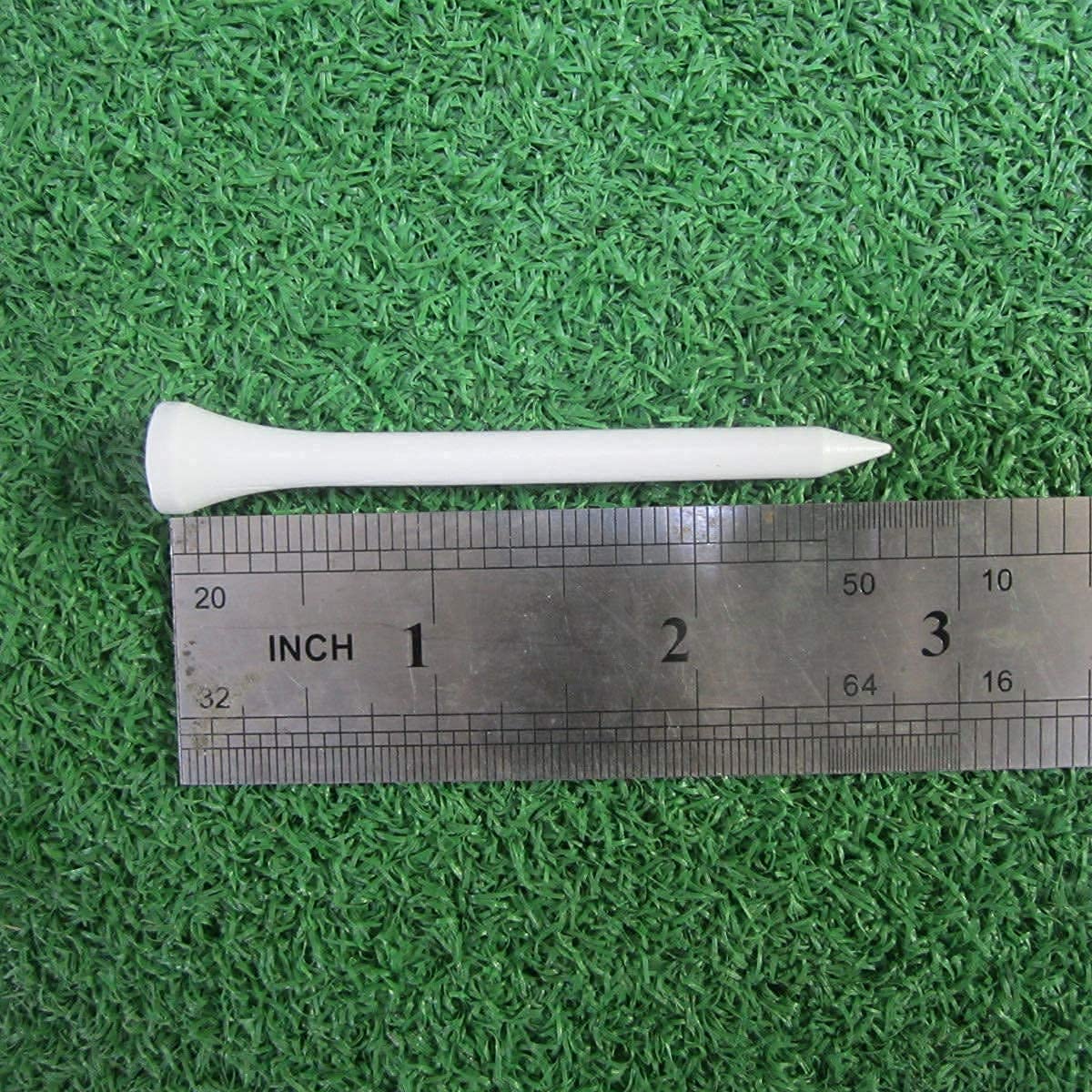1000 Stück Golf-Tees aus Holz, 7,5 cm hoch, weniger Reibung, professionelle weiße Holz-Tees für Schläger
