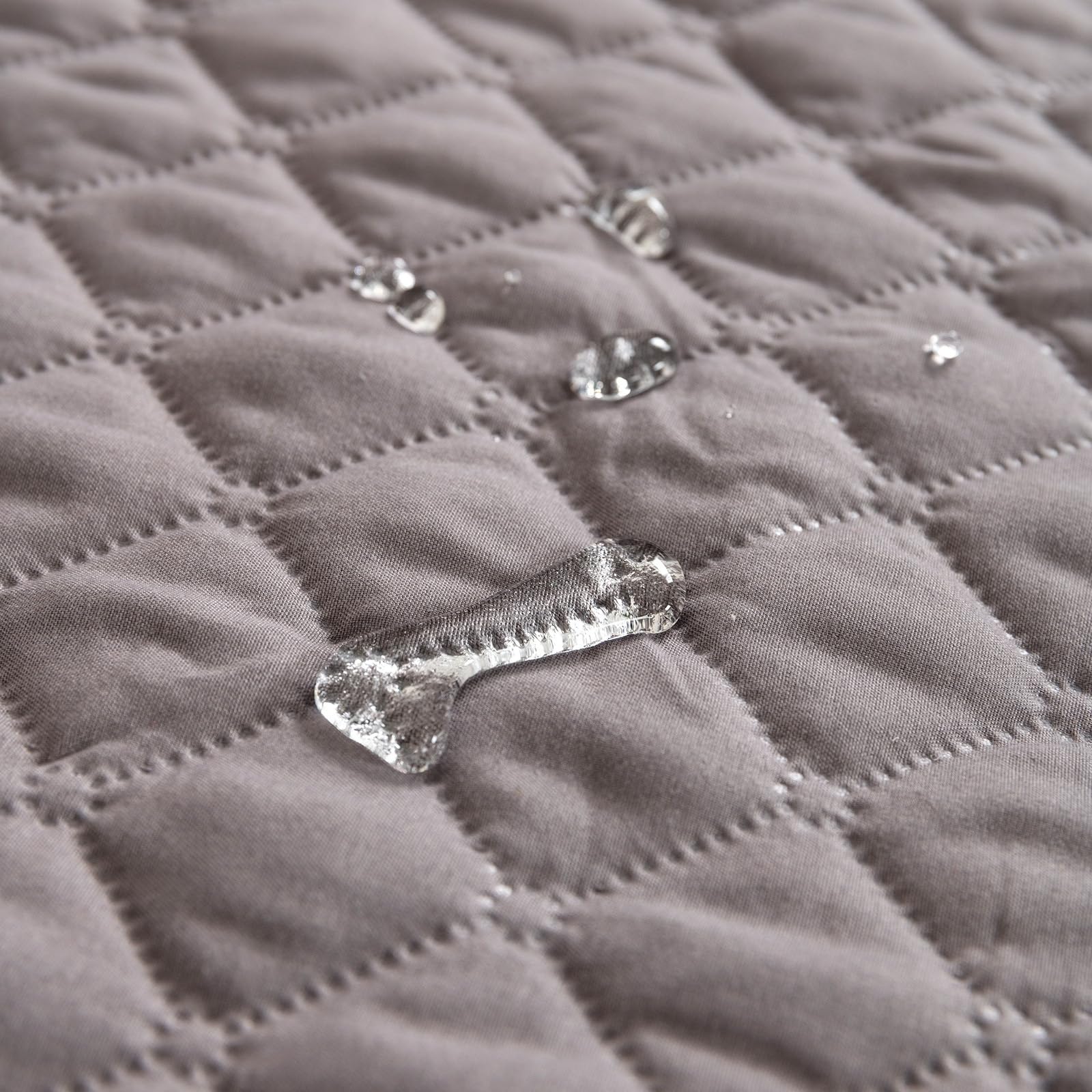 Morbuy Empapadores Cama Lavables Reutilizables para Adultos Niños Empapadores Cama Impermeable Absorbentes Ideal como Salvacamas para Incontinencia, Mayores (210*260cm,328 Gris)