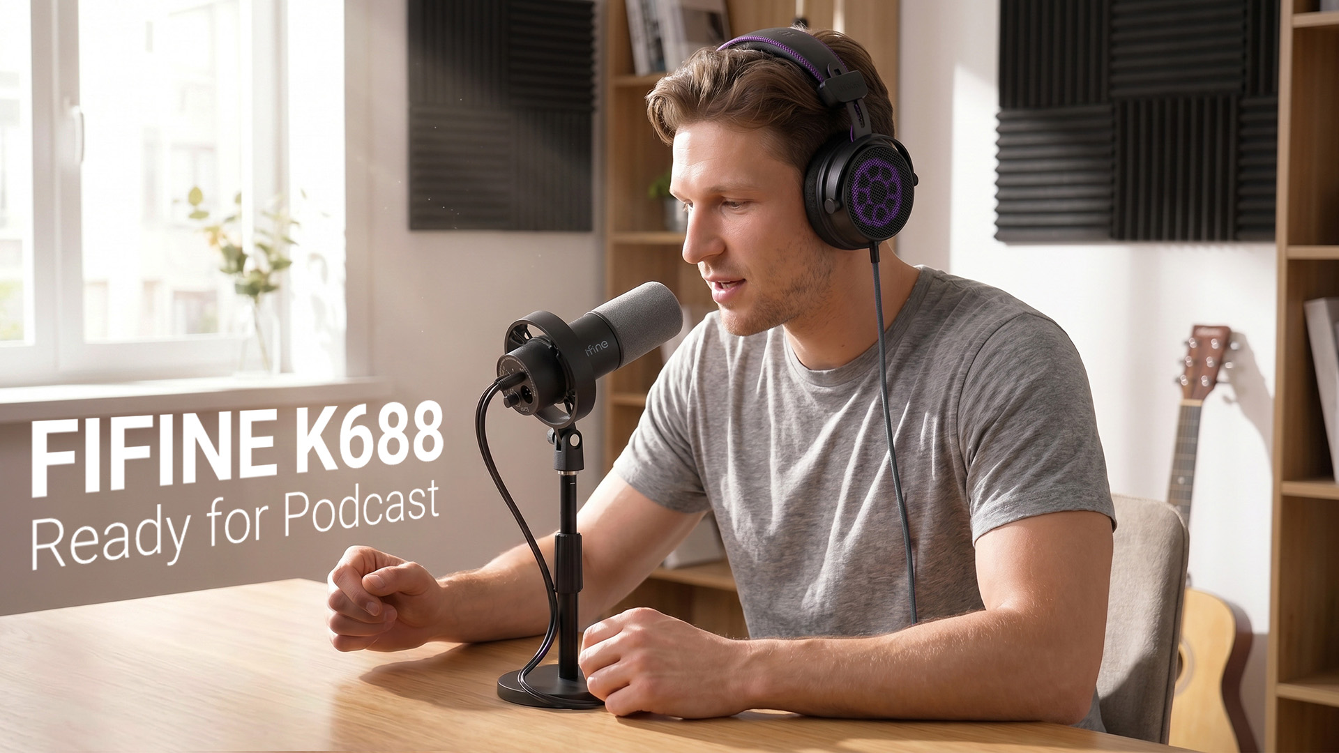 Amazon.com: FIFINE Dynamic Microphone, XLR/USB Podcast Recording