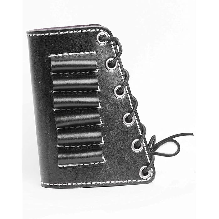 Buy vsdfvsdfv Leather Rifle Butt Cuff Gun Stock Accessories Leather