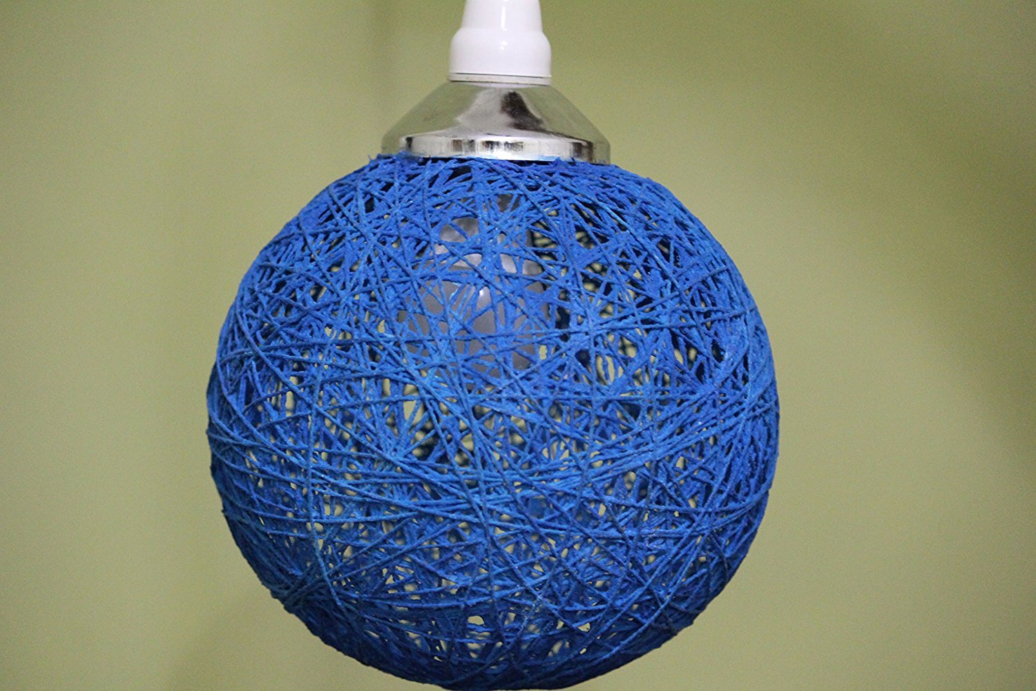 Buy adwik Hanging Ball Lamp Shade with Yarn Online at Low Prices in India Amazon.in