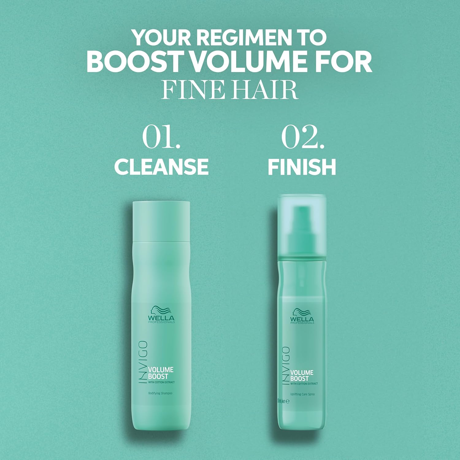 Wella Professionals Invigo Volume Boost Uplifting Care Mist | Added Volume for Fine Hair | Lightweight Care, Shine, Fullness & Light Control | 5.07 Fl Oz - Image 8