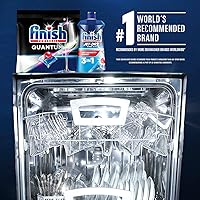 Vista 4 de Finish - Quantum con tecnología Activblu - 64 unidades - Detergente para lavavajillas - Tabletas para lavavajillas con asistente de enjuague Finish