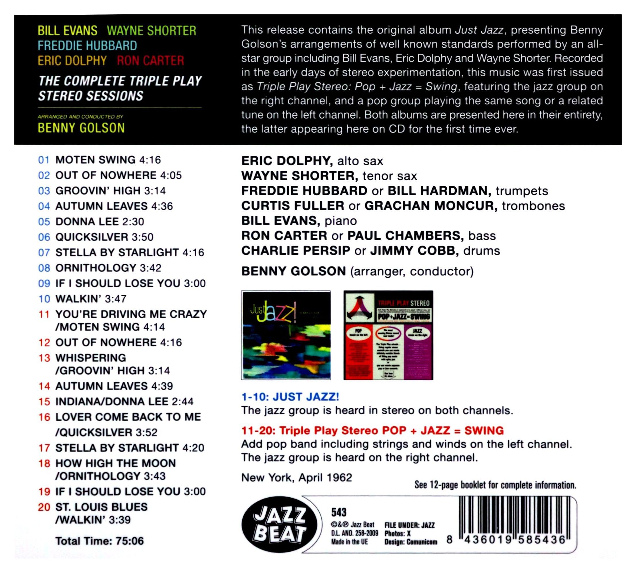 The Complete Triple Play Stereo Sessions