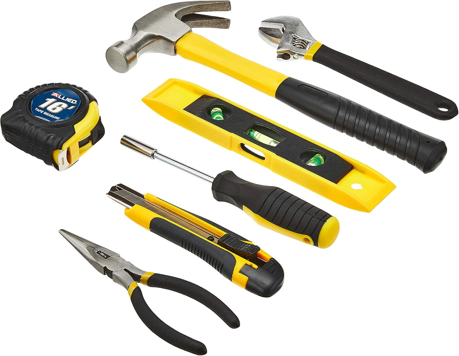 Allied Tools 49008 Home Repair 76 piece Tool Set Hand Tool Sets