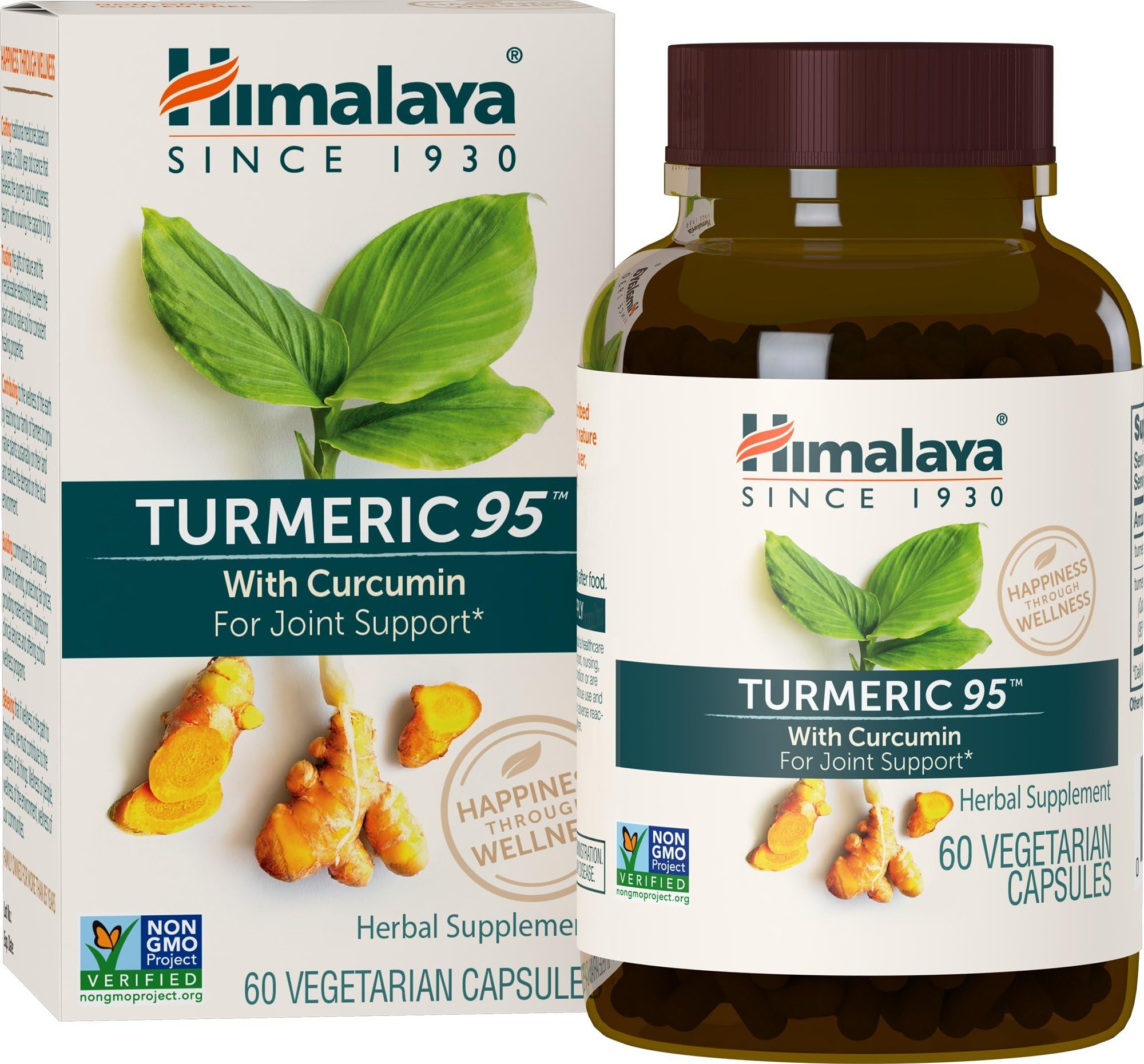 Himalaya Organic Turmeric Curcumin, 60 Capsules
