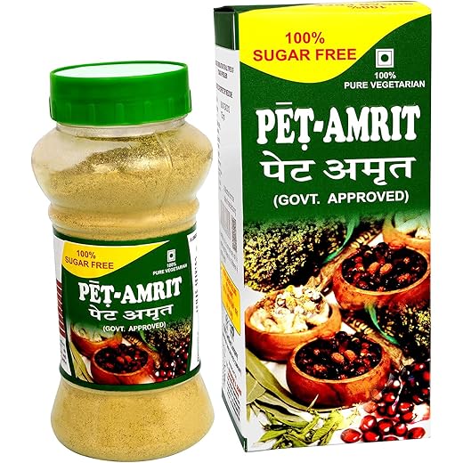 Pet Amrit Digestive Relief Powder 125gm Pack of 4