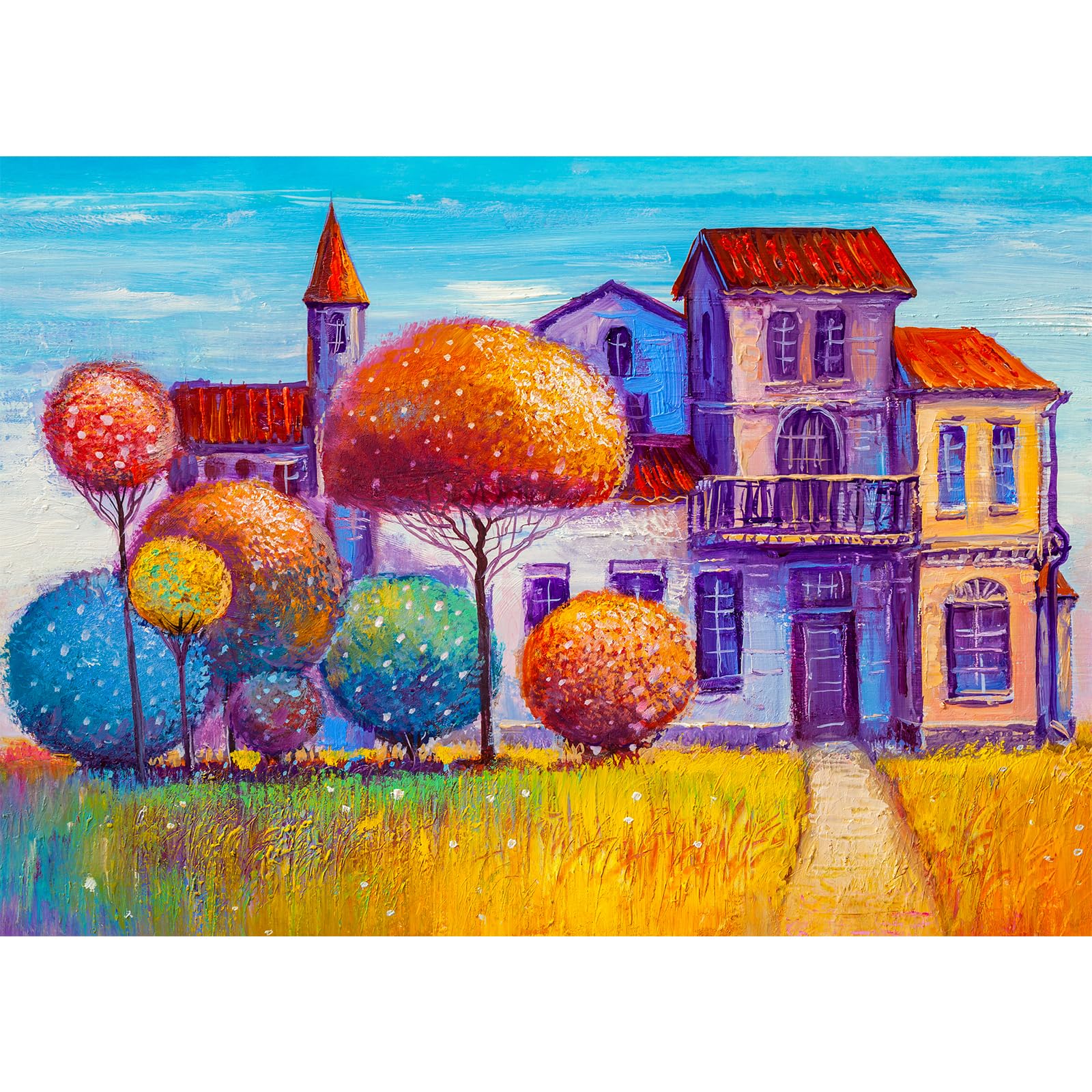 MISITU Kunst Puzzles 1000 Teile für Erwachsene Puzzle 1000 B