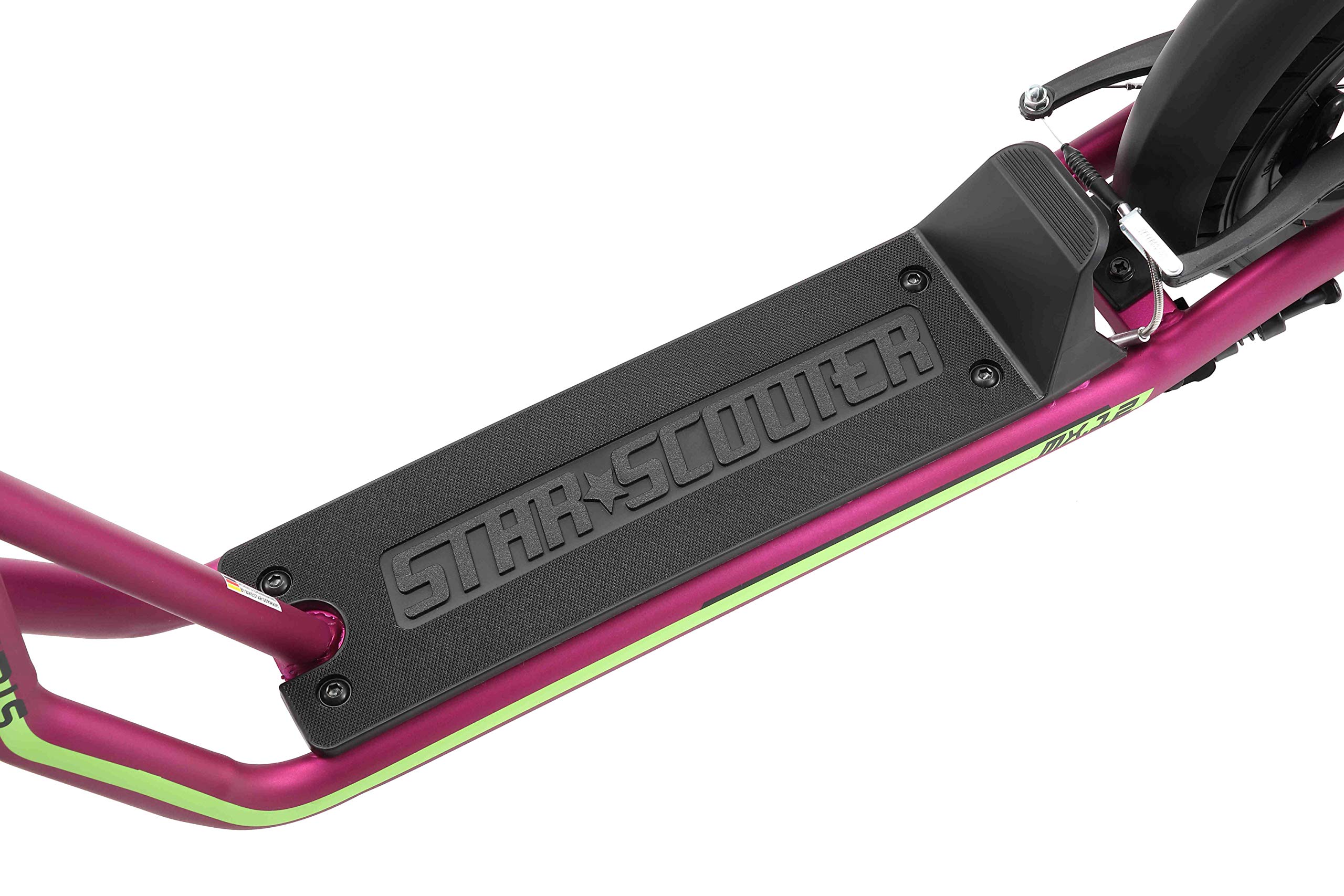 STAR SCOOTER Kinder Tret Roller ab 6-7 Jahre | 12/10 Zoll Mixed City Kick Scooter Luftreifen