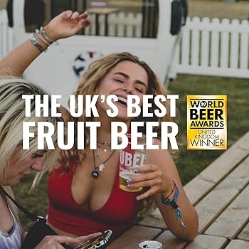 JUBEL Peach Beer (48x330ml) | Award Winning Gluten Free Beer