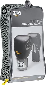 Everlast Pro Style Training Gloves (Black, 16 oz.)