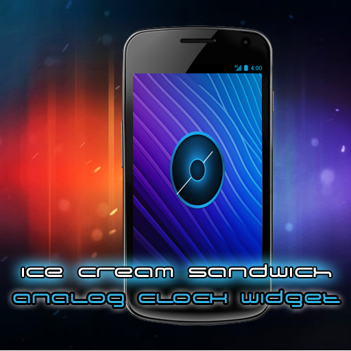Galaxy Nexus Analog Clock Widget ICS Android 4.0 Ice Cream