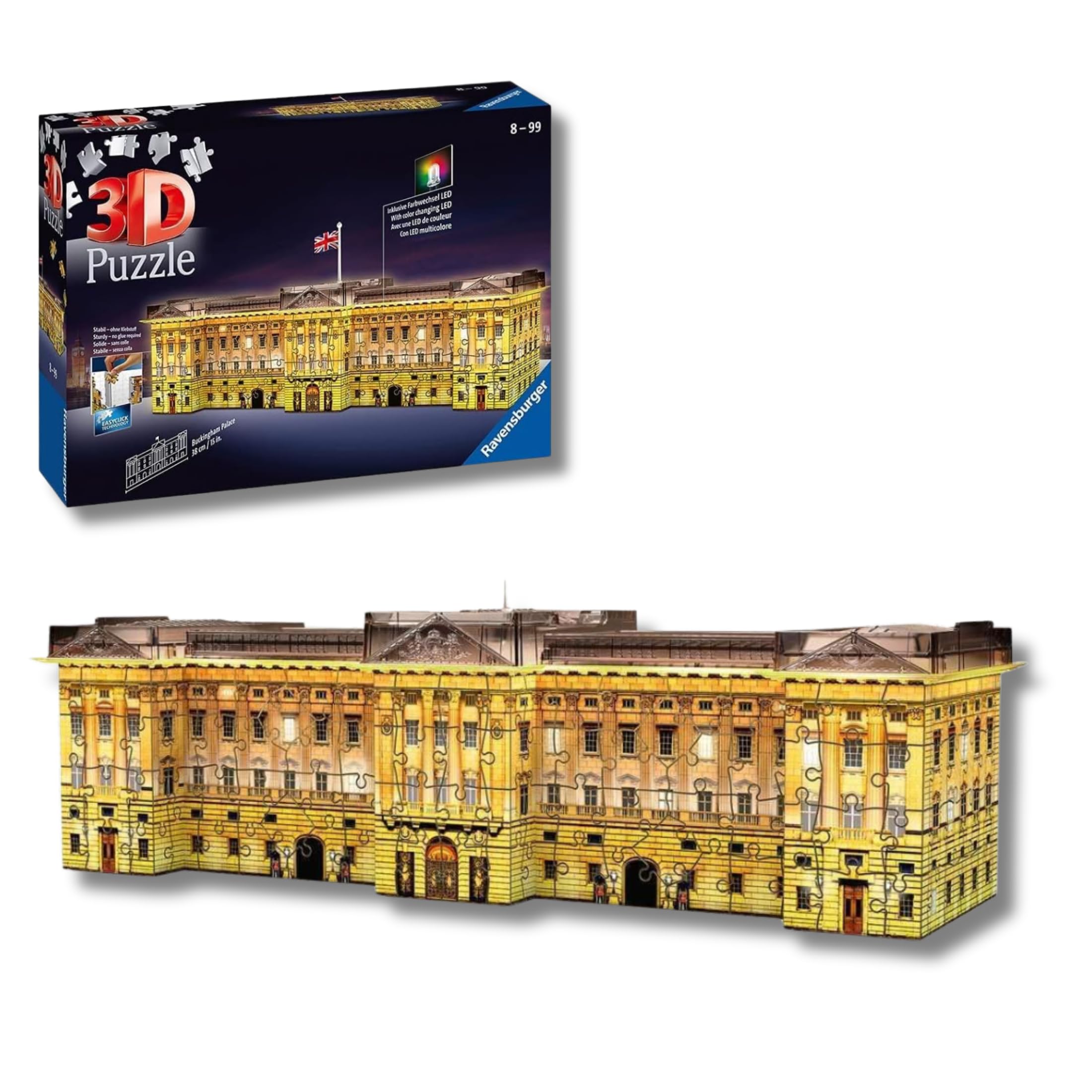 LUNIQUESHOP Puzzle 3D Food Truck Burger da assemblare, modello