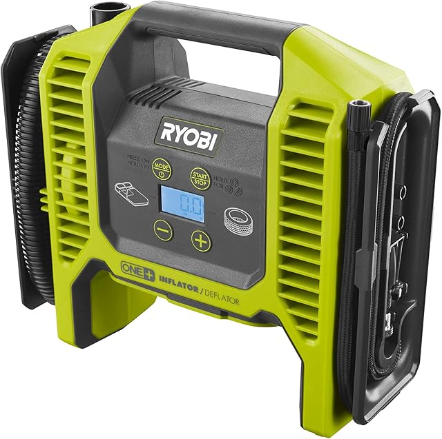 Ryobi R18MI-0 ONE+ Cordless Multi Inflator (Bare Tool), 18 V