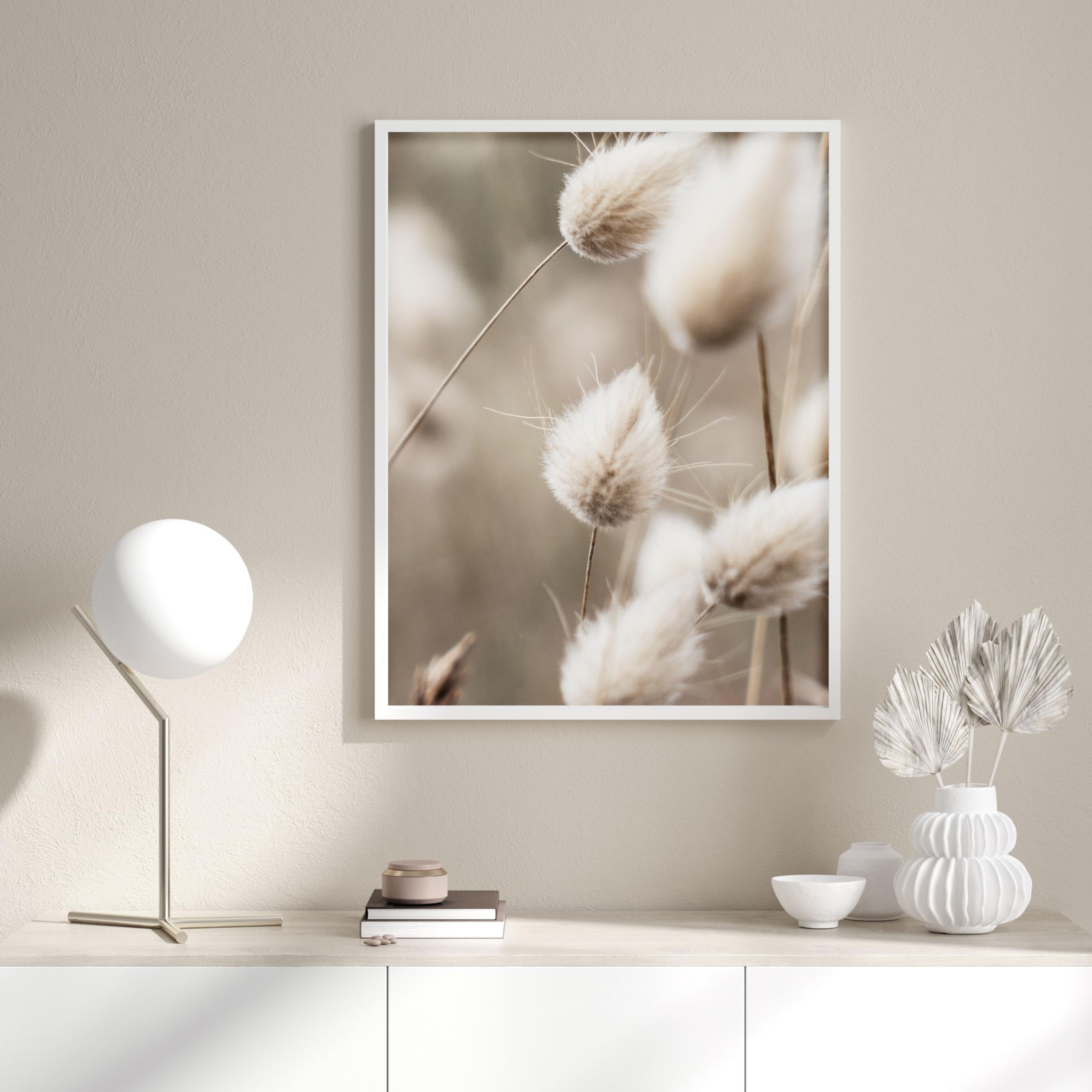 LUMASOUL Set di 3 Poster Senza Cornice - 21 x 30 cm - Motivo Boho - Decorazione per Interni - Decorazione da Parete per Soggiorno e Camera da Letto - Stampe Artistiche Estetiche