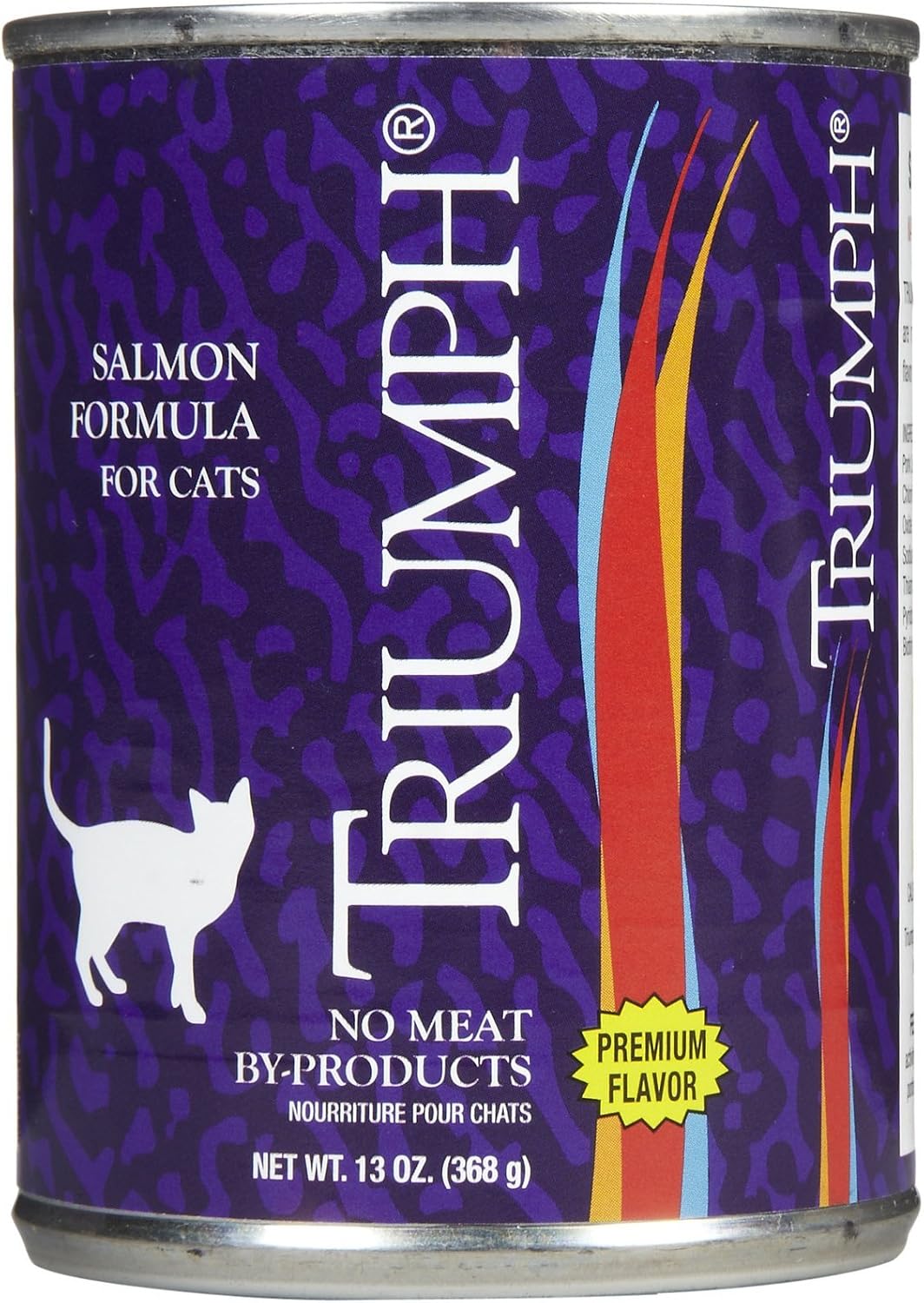 Triumph Salmon Canned Cat Food, Case Of 12, 13.2 Oz