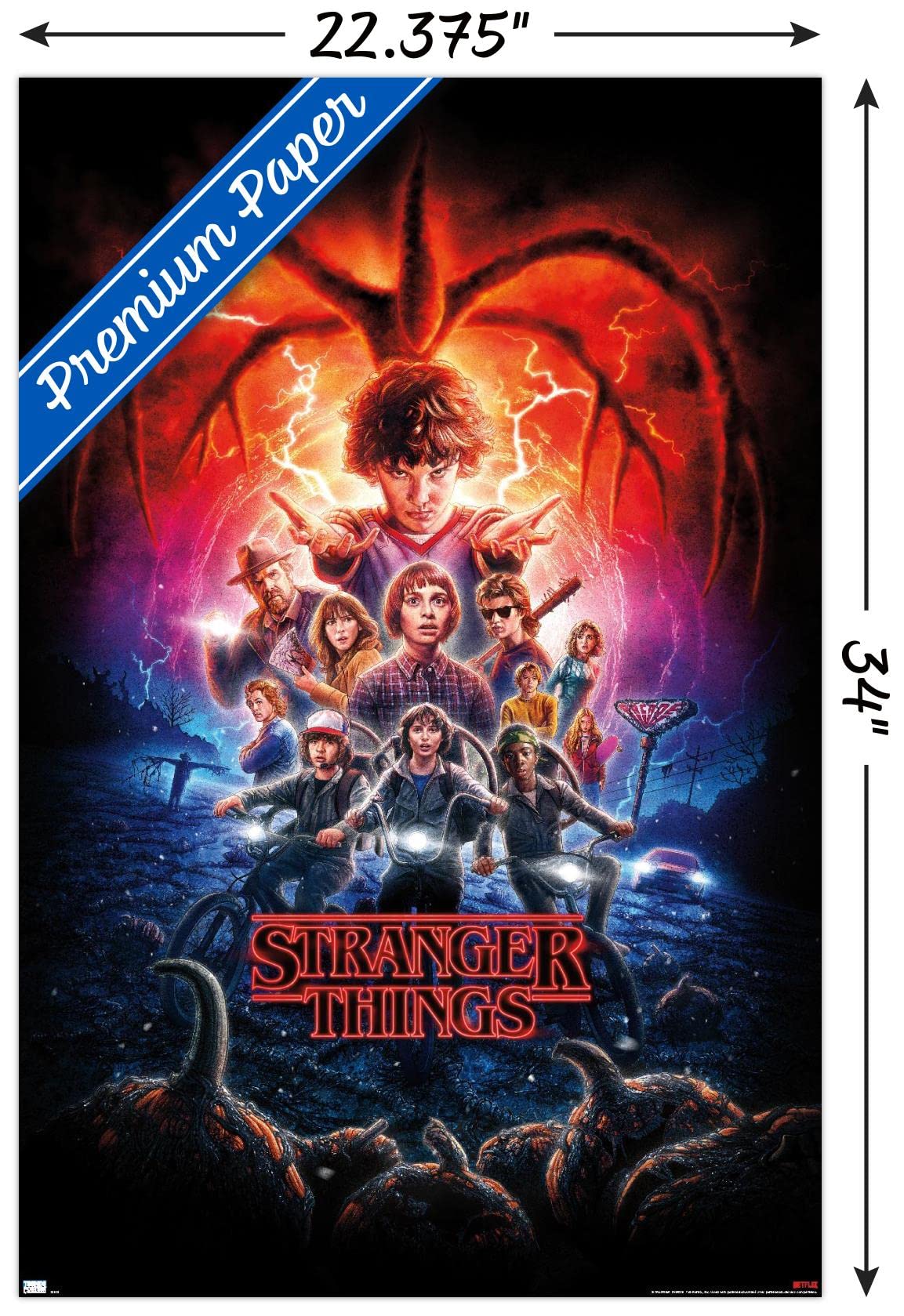 Amazon.co.jp: Trends International Netflix ストレンジャー