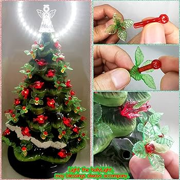 Cardinal lights for ceramic christmas tree Clearance