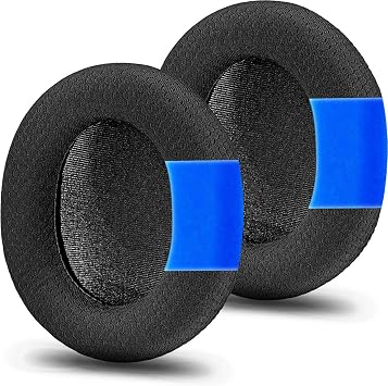 وسائد أذن جل تبريد Arctis - متوافقة مع Arctis 7/5/3/1 ، Arctis Pro ، سماعات الرأس Arctis 7X / 9X I Cooling Gel Memory Foam Earpads I Black