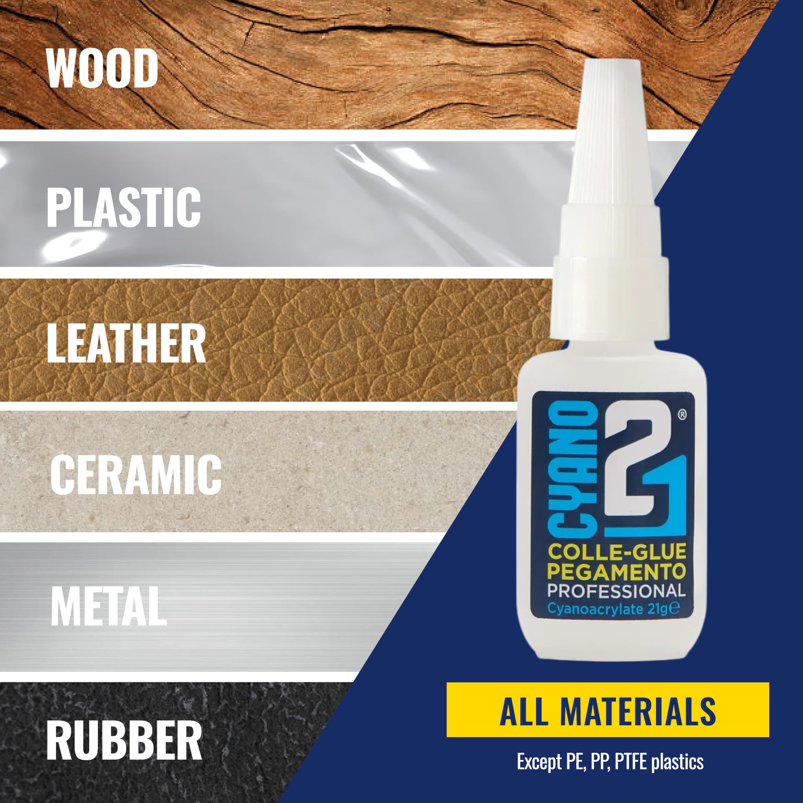 Super Attack Colla 50G - Attivatore Colla Cianoacrilica 200Ml - Colla - Foto 5