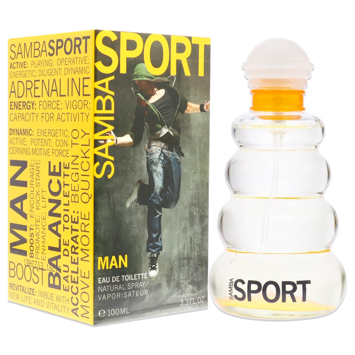 Perfumer's Workshop Samba Sport for Men, Edt Spray, Aromatic, 3.3 Oz - Image 3