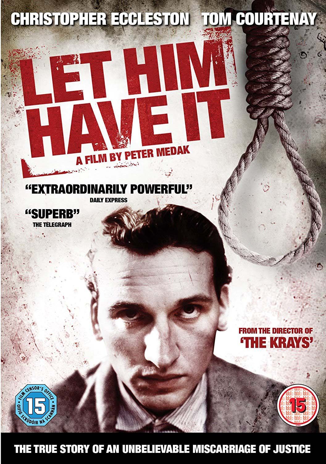 Pelicula Let Him Have It en DVD original de 1991 drama de Reino Unido