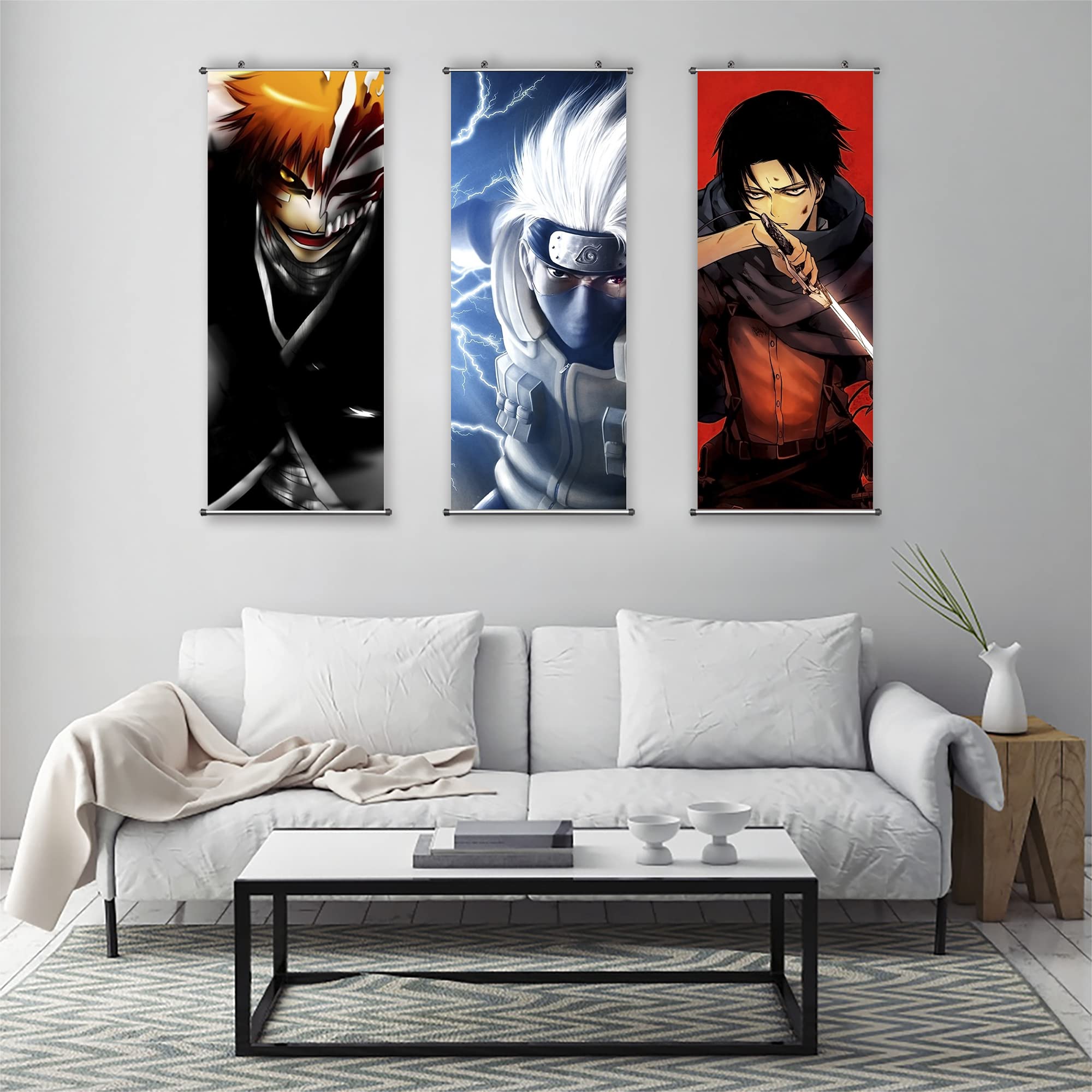 Anime Scroll Poster Fabric Prints 100 cm x 40 cm Premium and Artistic Anime Theme Gift