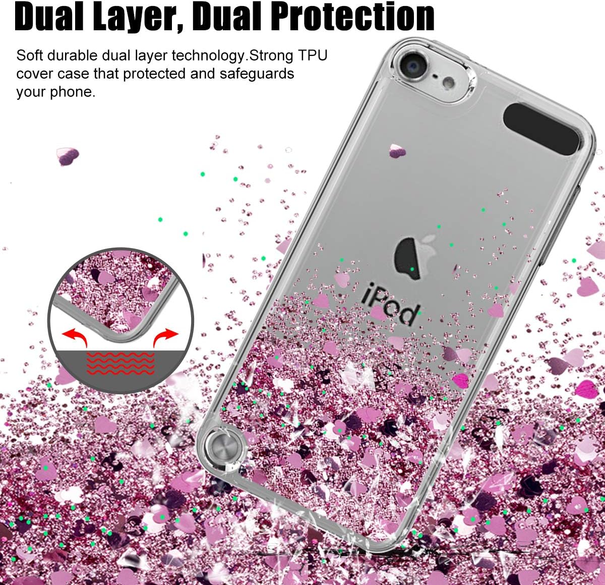 Samsung Galaxy Note 9 Case, Atump [Military-Grade] Dual Layer Shockproof Protective Phone Case with Invisible Magnetic Ring Kickstand and HD Screen Protector for Galaxy Note 9, Pink