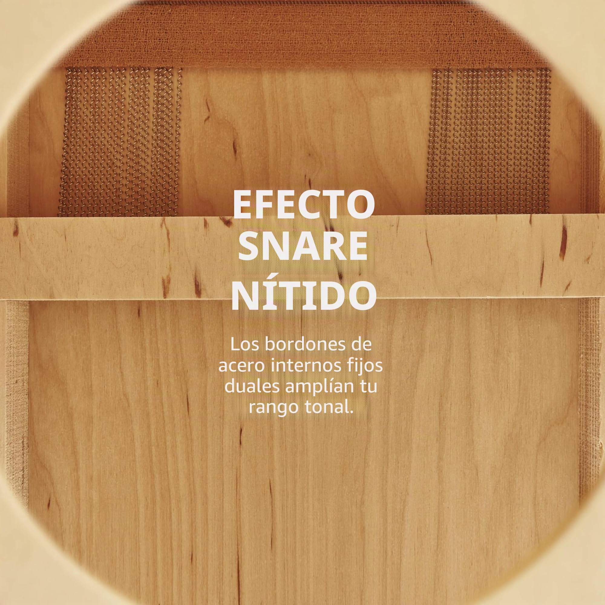 Meinl Percussion Headliner Cajon Instrument - Caja de tambor compacta con caja y sonido de graves - Abedul báltico de superficie de tocar (HCAJ100NT)