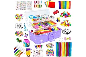 3000 Pcs Kids Craft Supply Kit