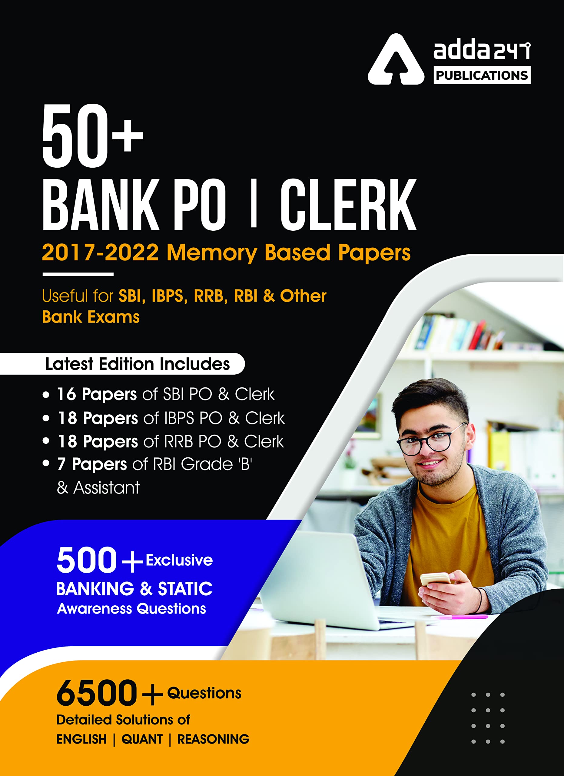 Buy 50+ Bank PO & Clerk 3.0 | 2017-2022 Previous Years' Memory Based Papers  Book (English Printed Edition) Book Online at Low Prices in India | 50+ Bank  PO & Clerk 3.0 |