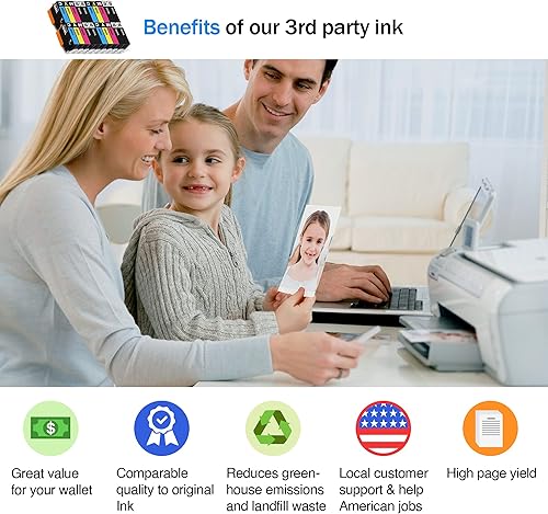 Miniatura 2 de Cartlee Juego de 20 cartuchos de tinta 564XL remanufacturados de alto rendimiento para HP Photosmart 5510 5520 6510 6520 6525 7510 7520 7525 B8550