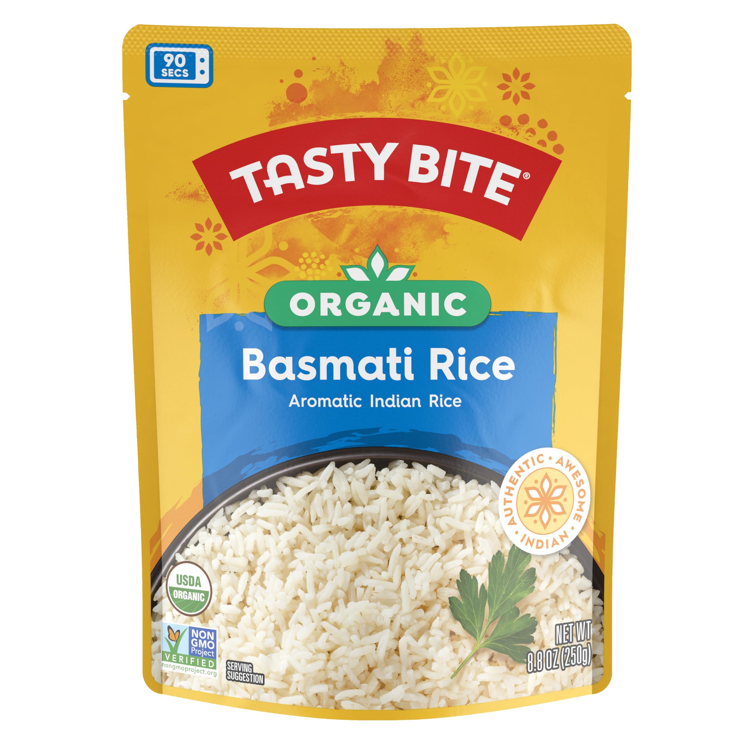 Tastybite, Rice Basmati Organic, 8.8 Ounce