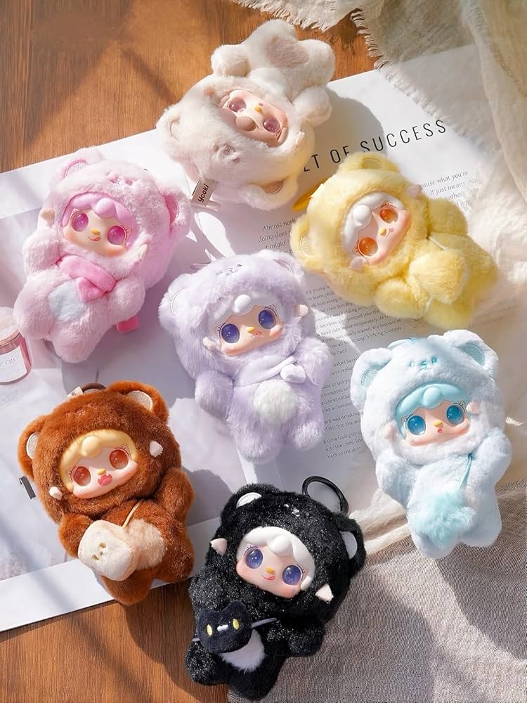 Yooki ぬいぐるみ　キーホルダー Amazon.co.jp: Raineed YOOKI 第四弾 クマを一口噛むシリーズ