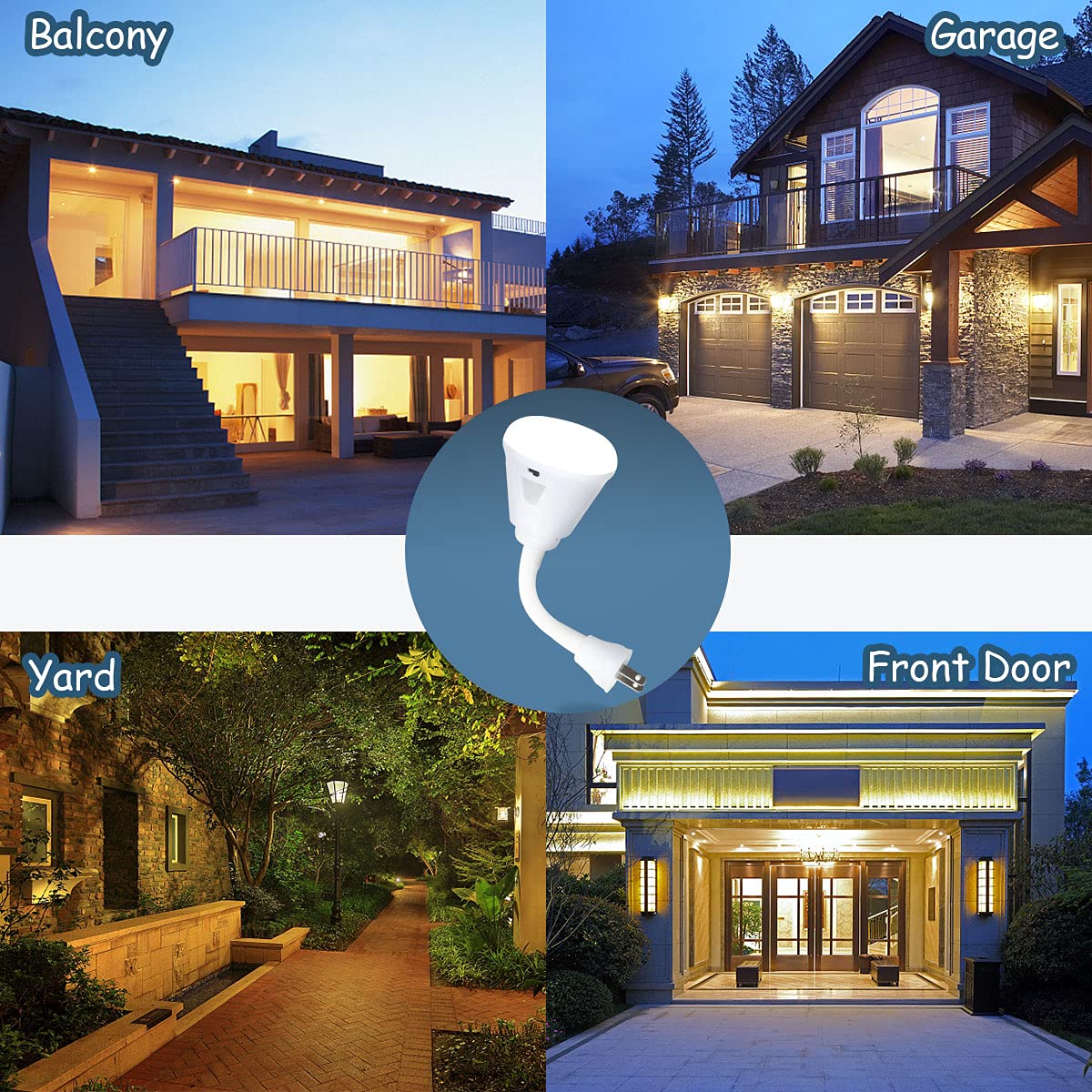 Amazon.co.jp : プラグインモーションセンサーナイトライト、LED赤外線