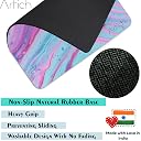 Artich Designer Gaming Mouse Pad for Office Laptop/Computer with Super Soft Non-Slip Rubber Base and Lycra Cloth Surface for Silky Touch Rectangle (Crystalline Colors of Violet Marble) gallery image