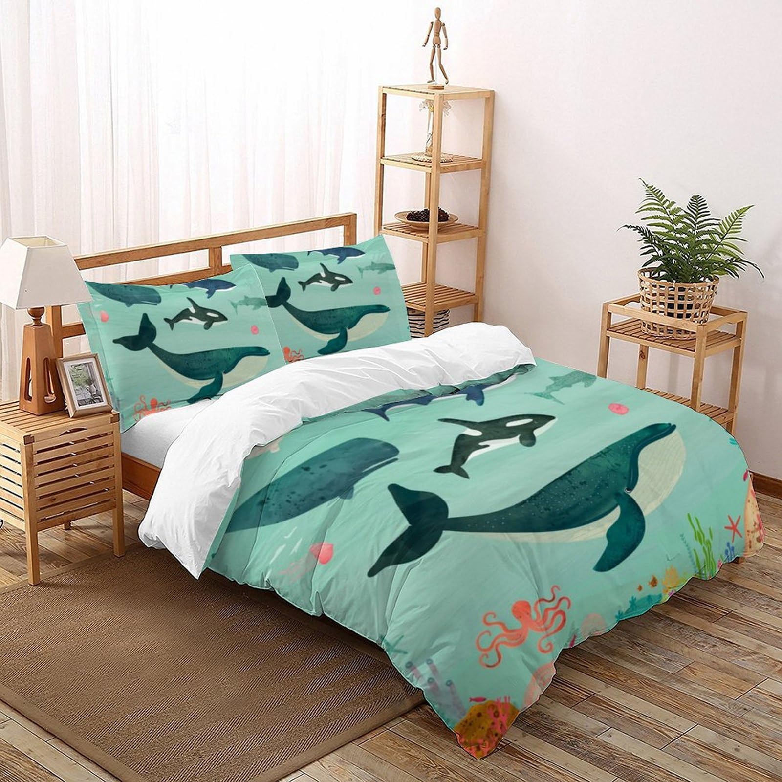 Ensemble simple 3D enfant pour parer la chambre avec douceur et couleur